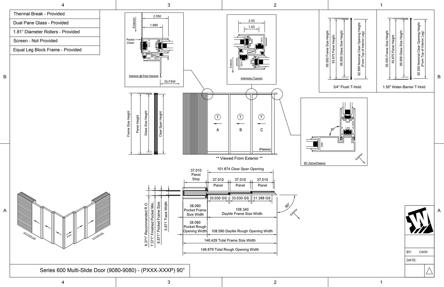 preview of PXXX-XXXP - Pocket with 3 Vent Panels - 3 Vent Panels with Pocket -  (9080-9080 - 9' Wide by 8' High / 9' Wide by 8' High)